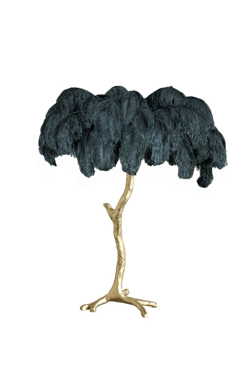 Ostrich Feather Table Lamp - SamuLighting
