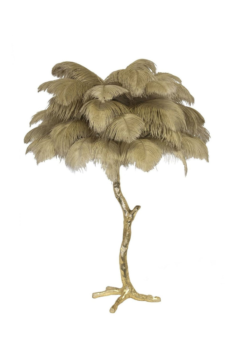 Ostrich Feather Table Lamp - SamuLighting
