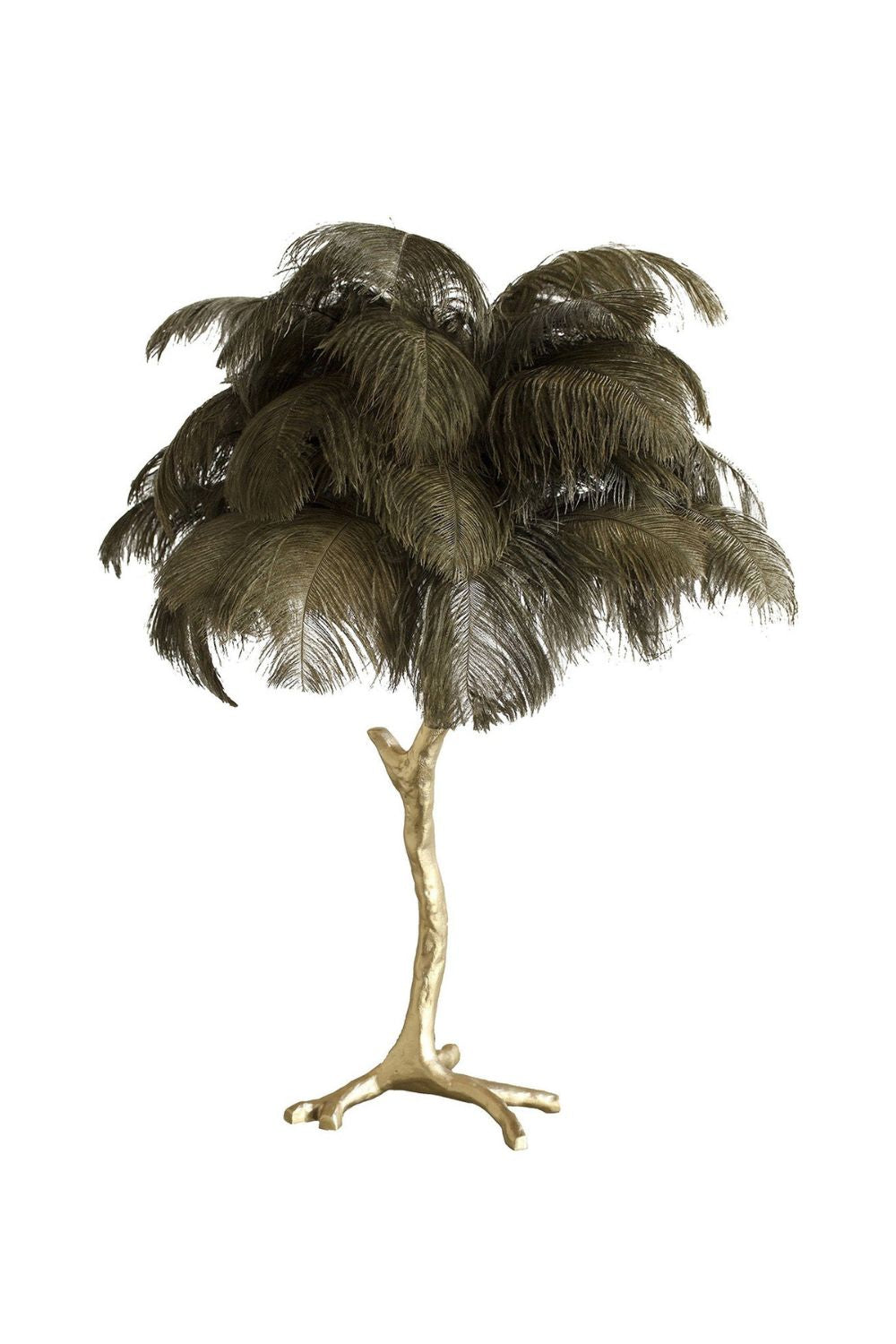 Ostrich Feather Table Lamp - SamuLighting