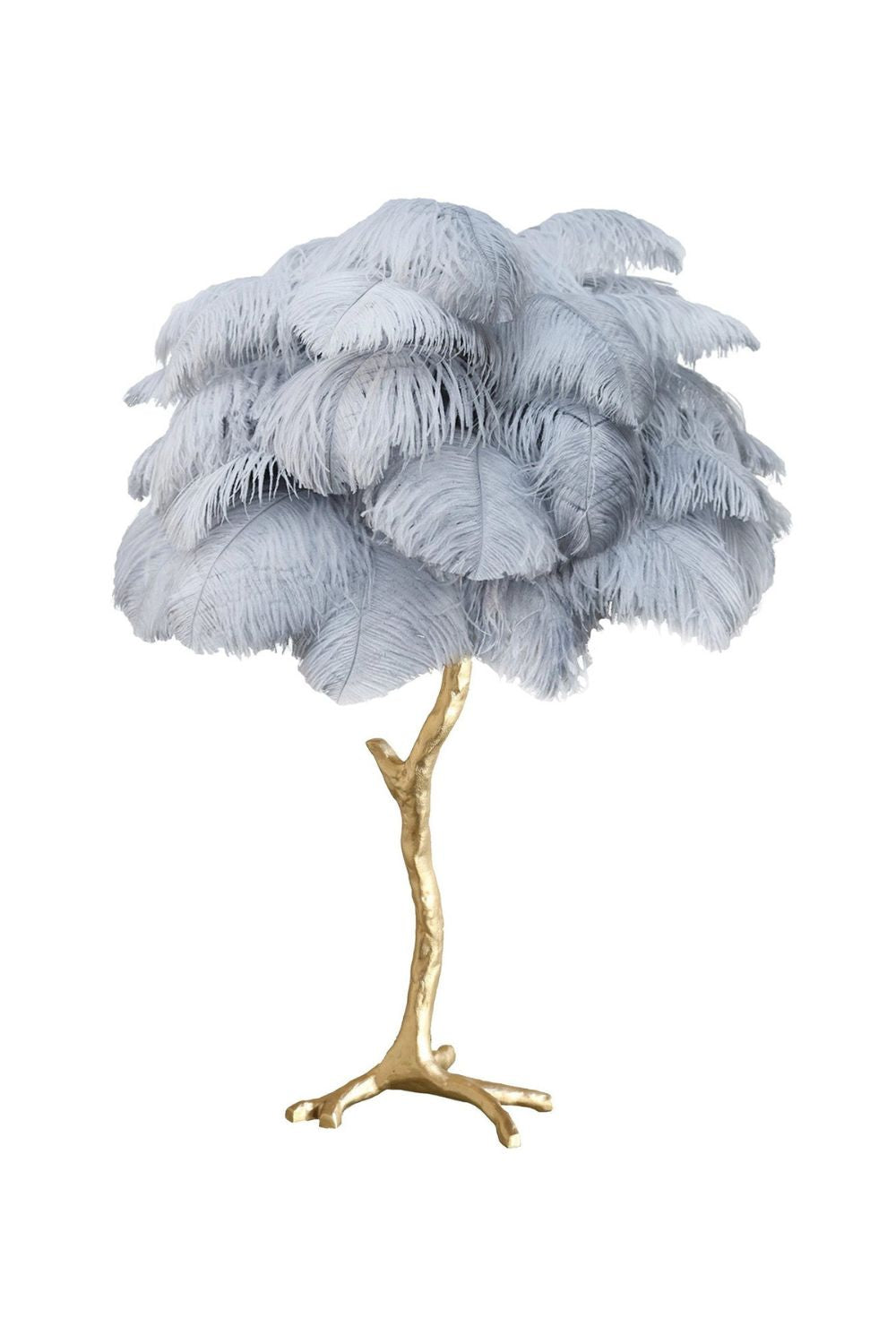 Ostrich Feather Table Lamp - SamuLighting