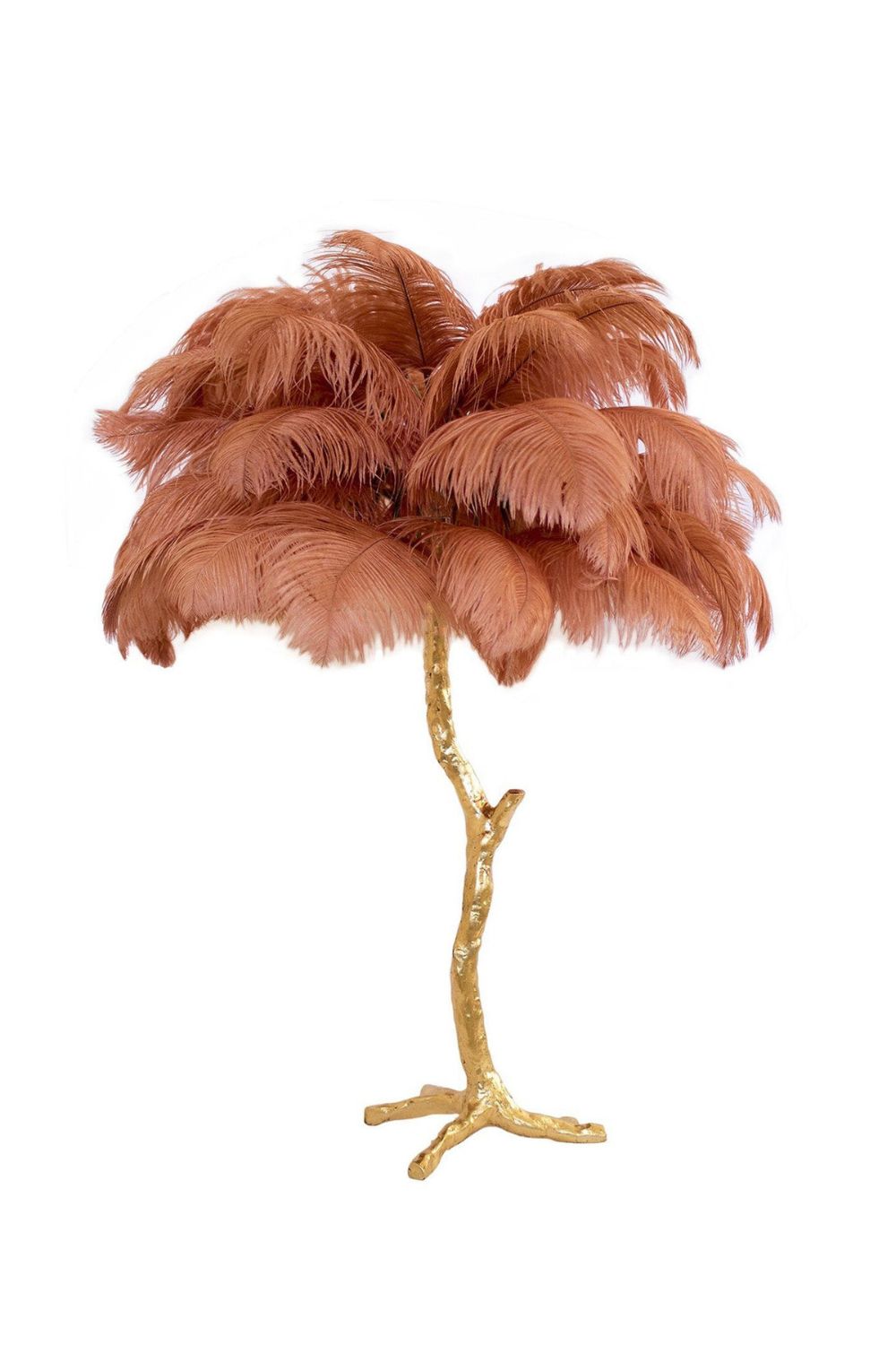 Ostrich Feather Table Lamp - SamuLighting