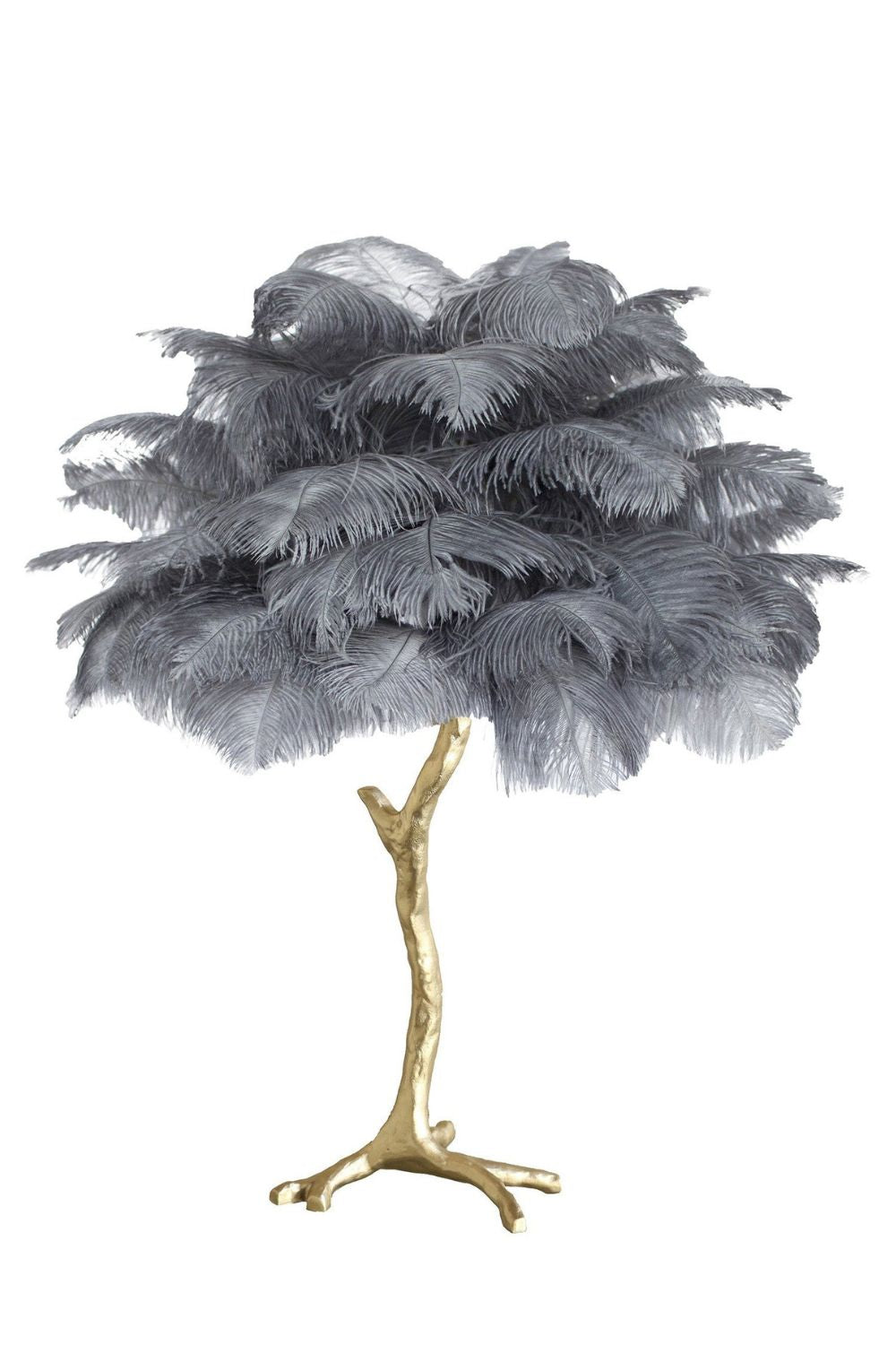 Ostrich Feather Table Lamp - SamuLighting