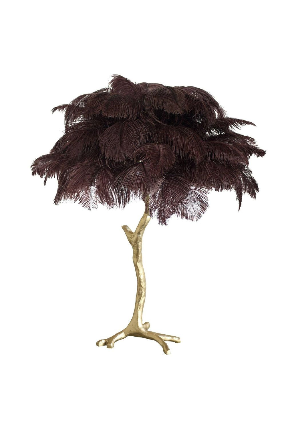 Ostrich Feather Table Lamp - SamuLighting
