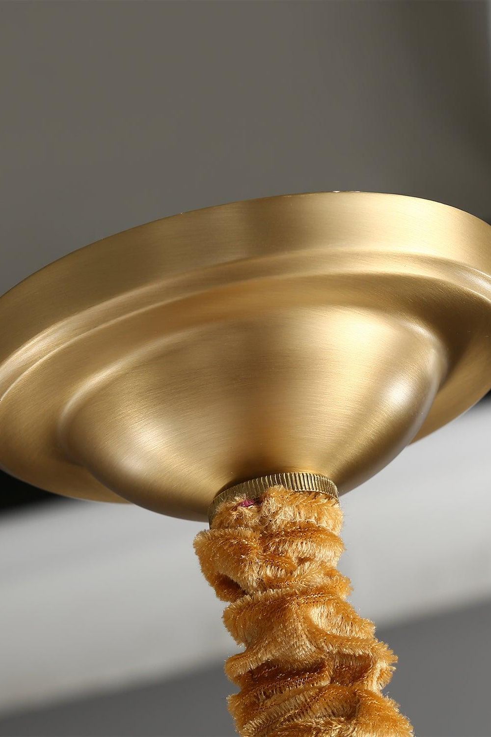 Ribbed Glass Brass Chandelier - SamuLighting