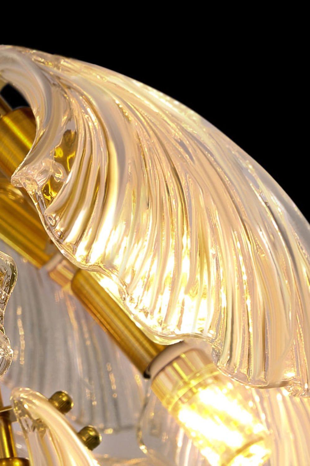 Ribbed Shell Chandelier - SamuLighting