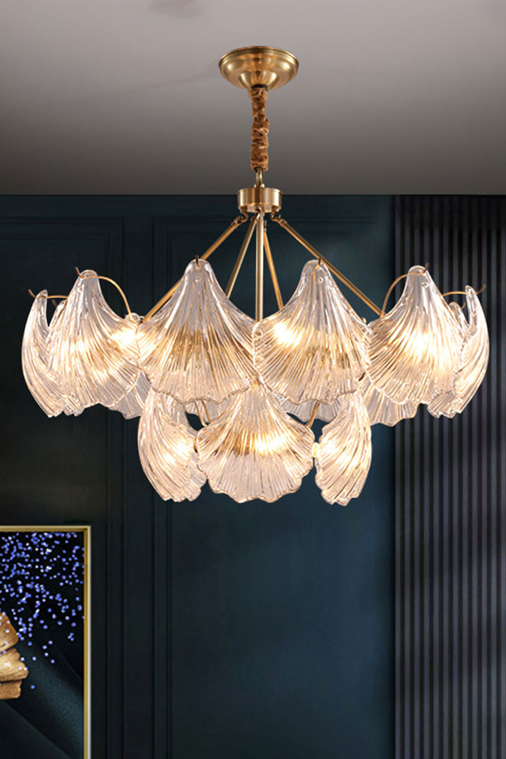 Scallop Shaped Chandelier Light - SamuLighting
