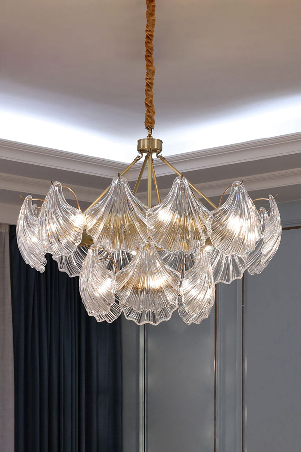 Scallop Shaped Chandelier Light - SamuLighting