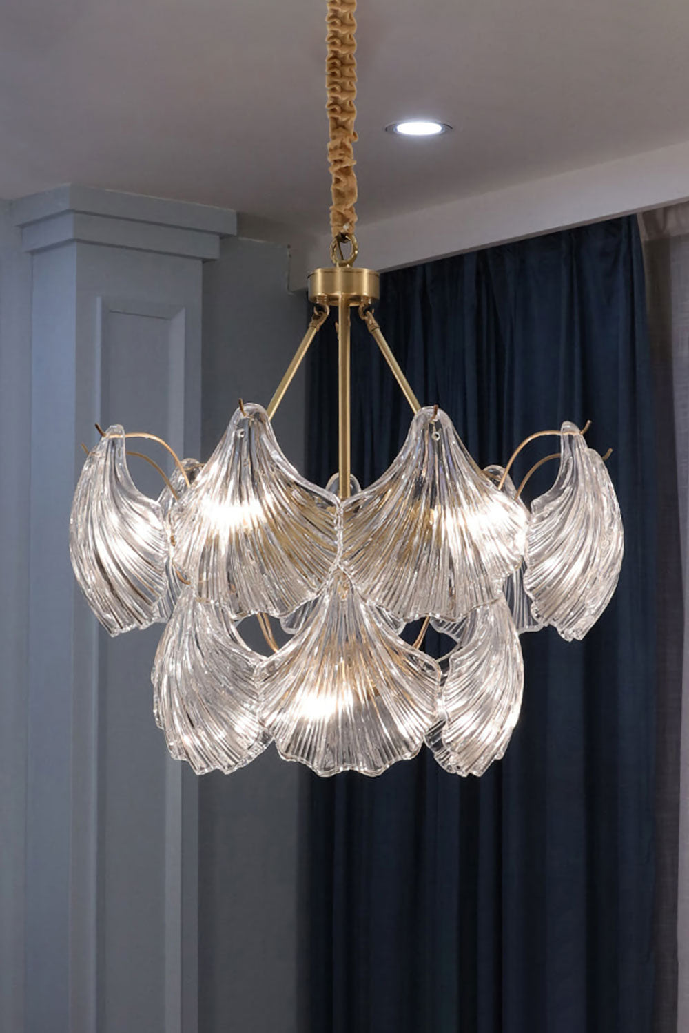 Scallop Shaped Chandelier Light - SamuLighting