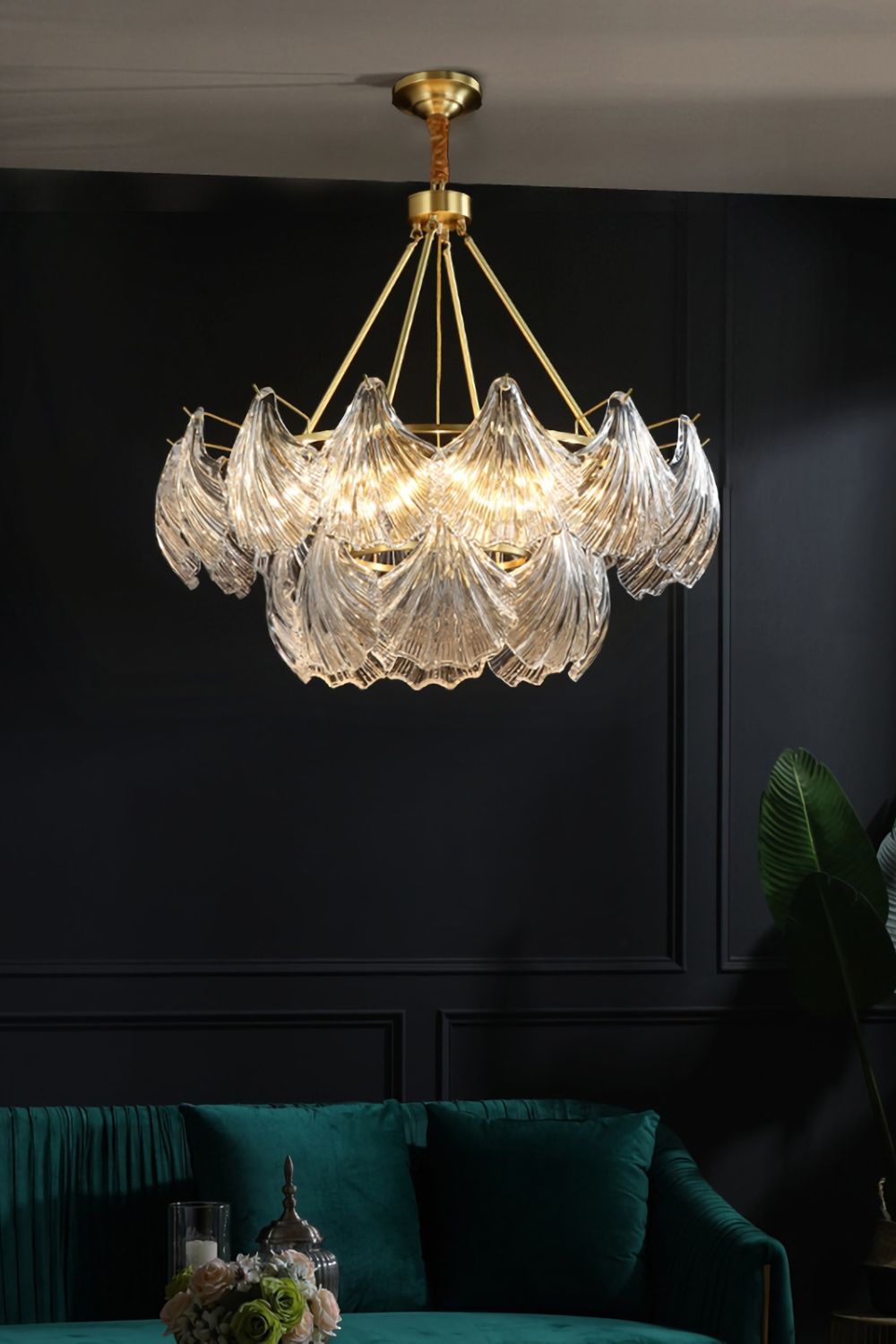 Scallop Shaped Chandelier Light - SamuLighting