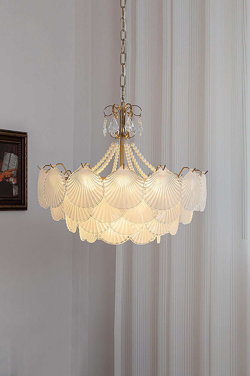 Sound Shell Lighting Shell Pendant Light – SamuLighting