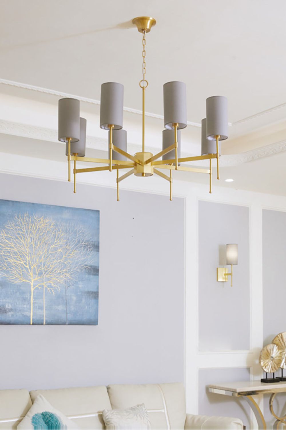 Silk Stem Chandelier - SamuLighting