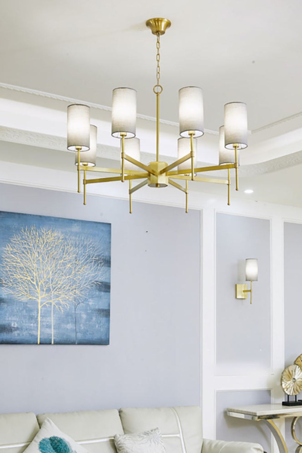 Silk Stem Chandelier - SamuLighting