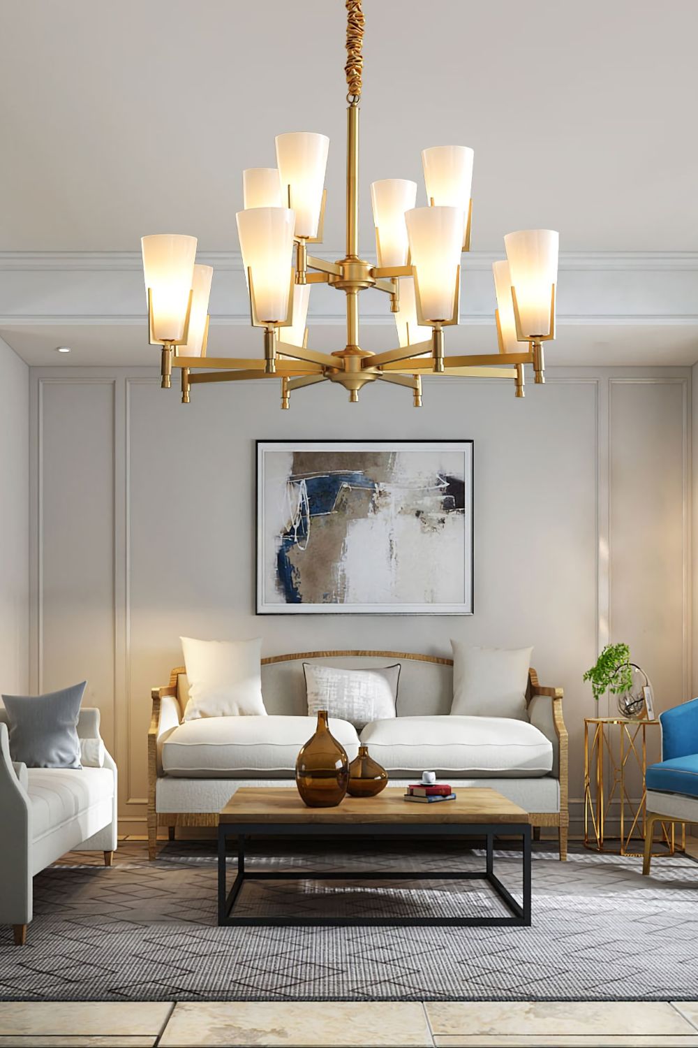 Upton Chandelier - SamuLighting