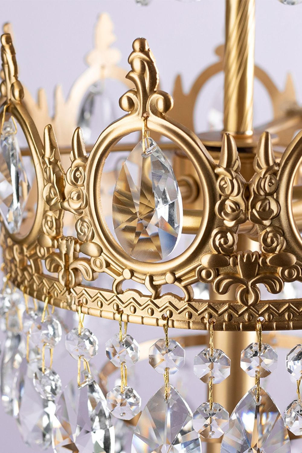 Vintage Crystal Floor Lamp - SamuLighting