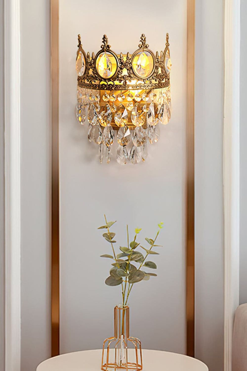 Vintage Crystal Sconce - SamuLighting