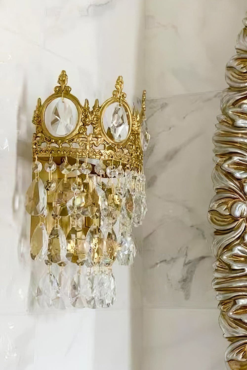Vintage Crystal Sconce - SamuLighting
