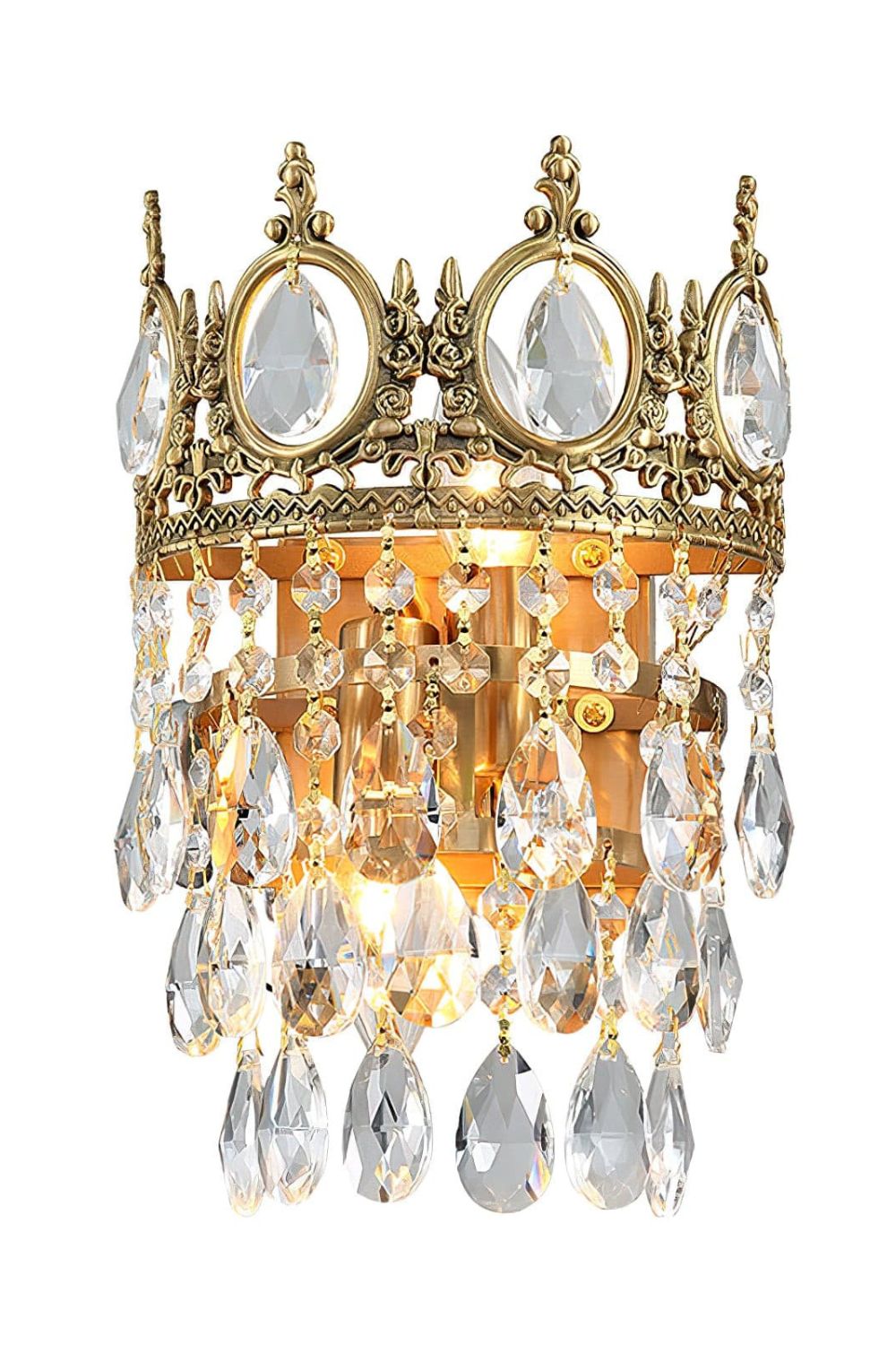 Vintage Crystal Sconce - SamuLighting