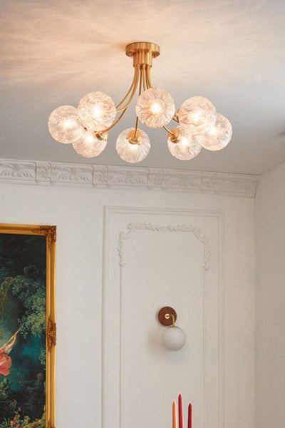Vintage Glass Ceiling Lamp - SamuLighting