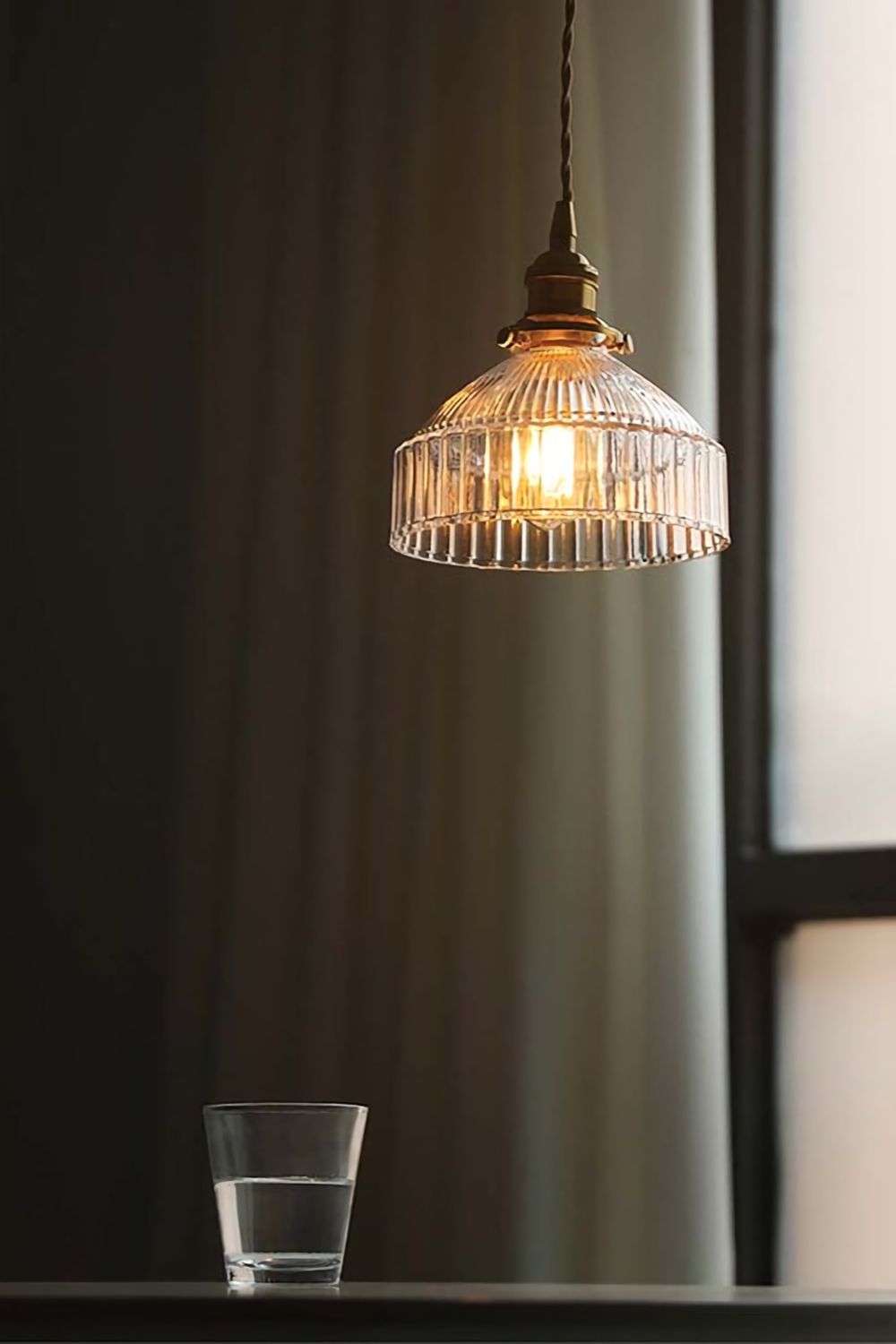 Vintage Glass Pendant Light - SamuLighting