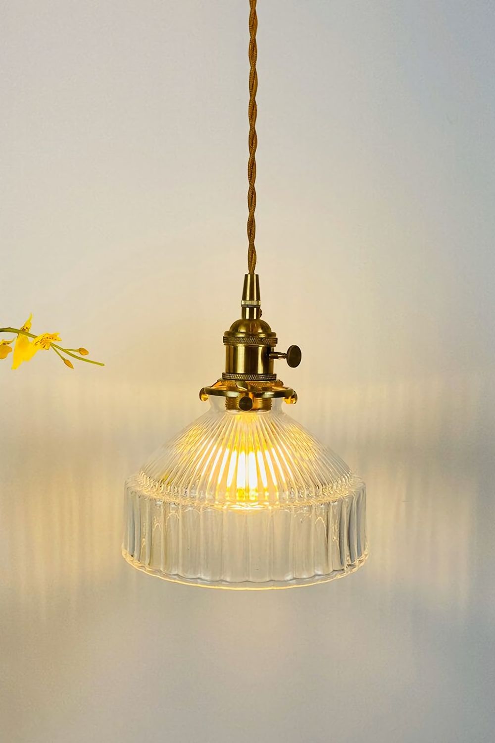 Vintage Glass Pendant Light - SamuLighting