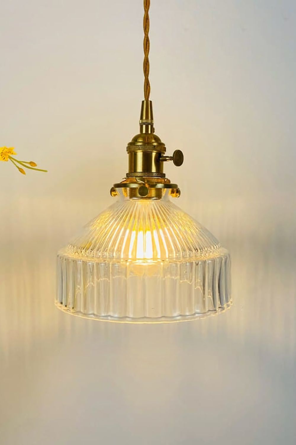 Retro Glass Pendant Light