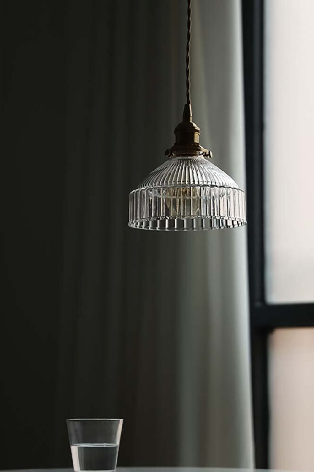 Vintage Glass Pendant Light - SamuLighting