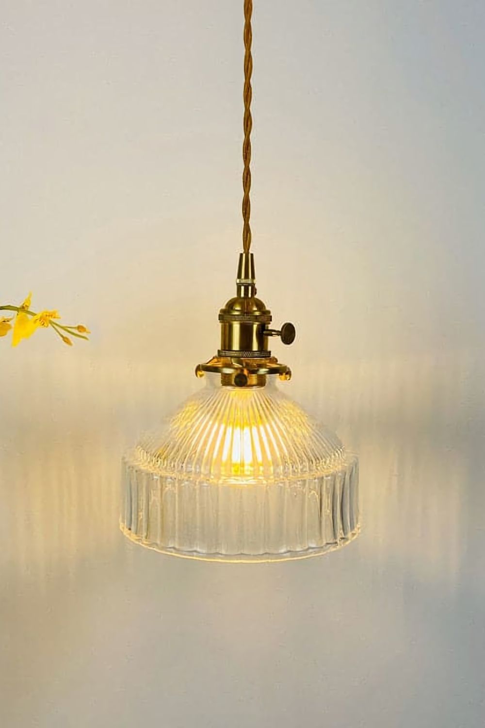 Vintage Glass Pendant Light - SamuLighting