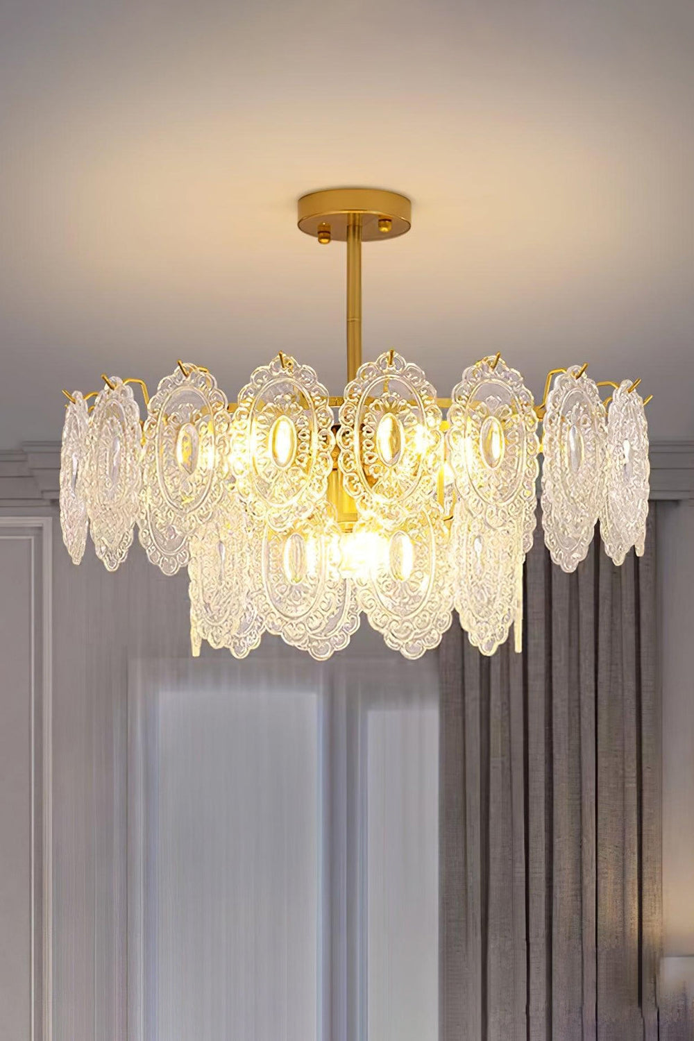 Wave Glass Chandelier - SamuLighting
