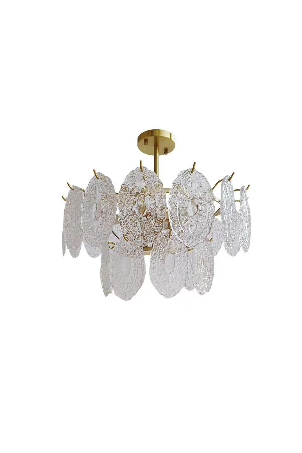 Wave Glass Chandelier - SamuLighting