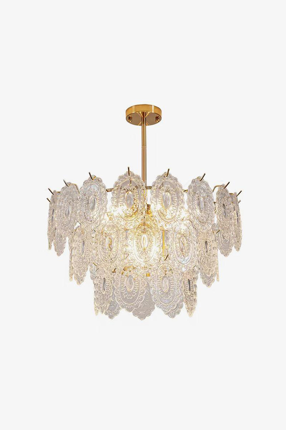 Wave Glass Chandelier - SamuLighting
