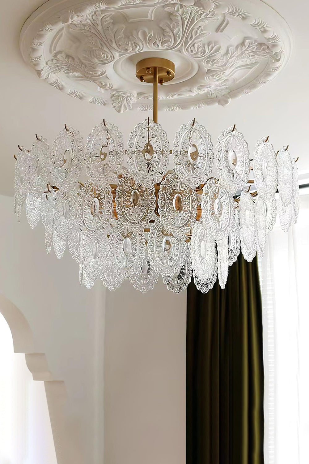 Wave Glass Chandelier - SamuLighting